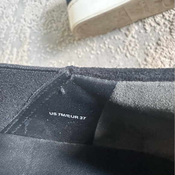 Vince Warren Slip On Platform black Suede Sneakers 7 - Picture 10 of 11